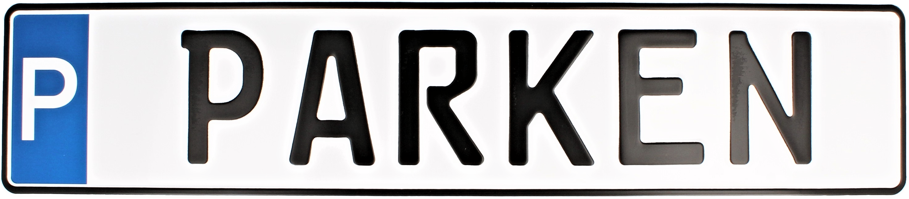 Parkplatz Kennzeichen
